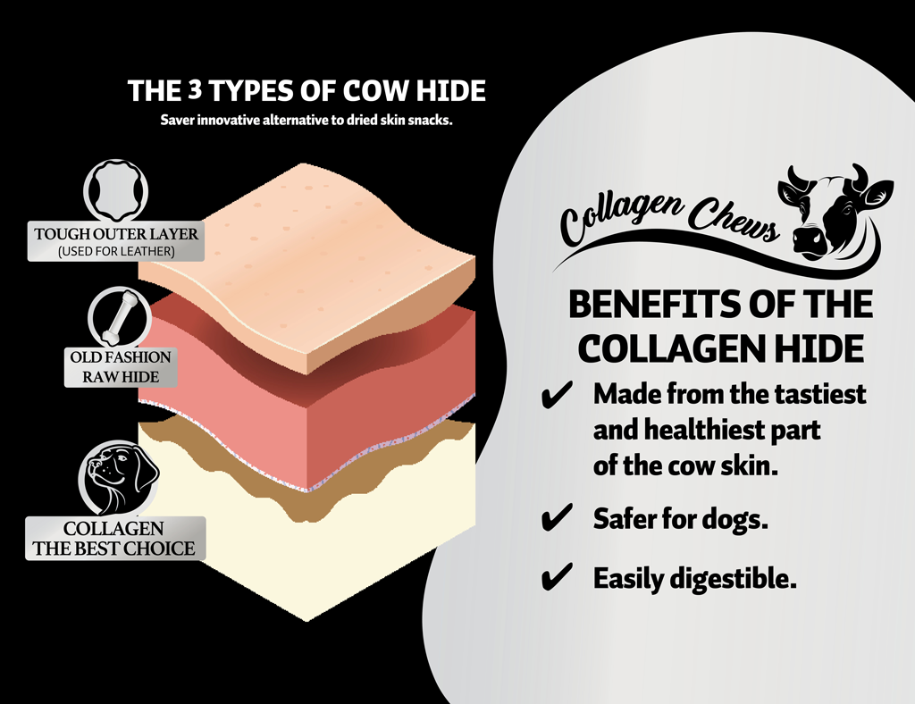 Luna's Choice Collagen Chews Stick Lachs