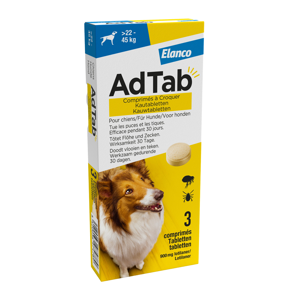 Elanco AdTab chewable tablets Dog