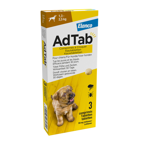Elanco AdTab kauwtabletten Hond