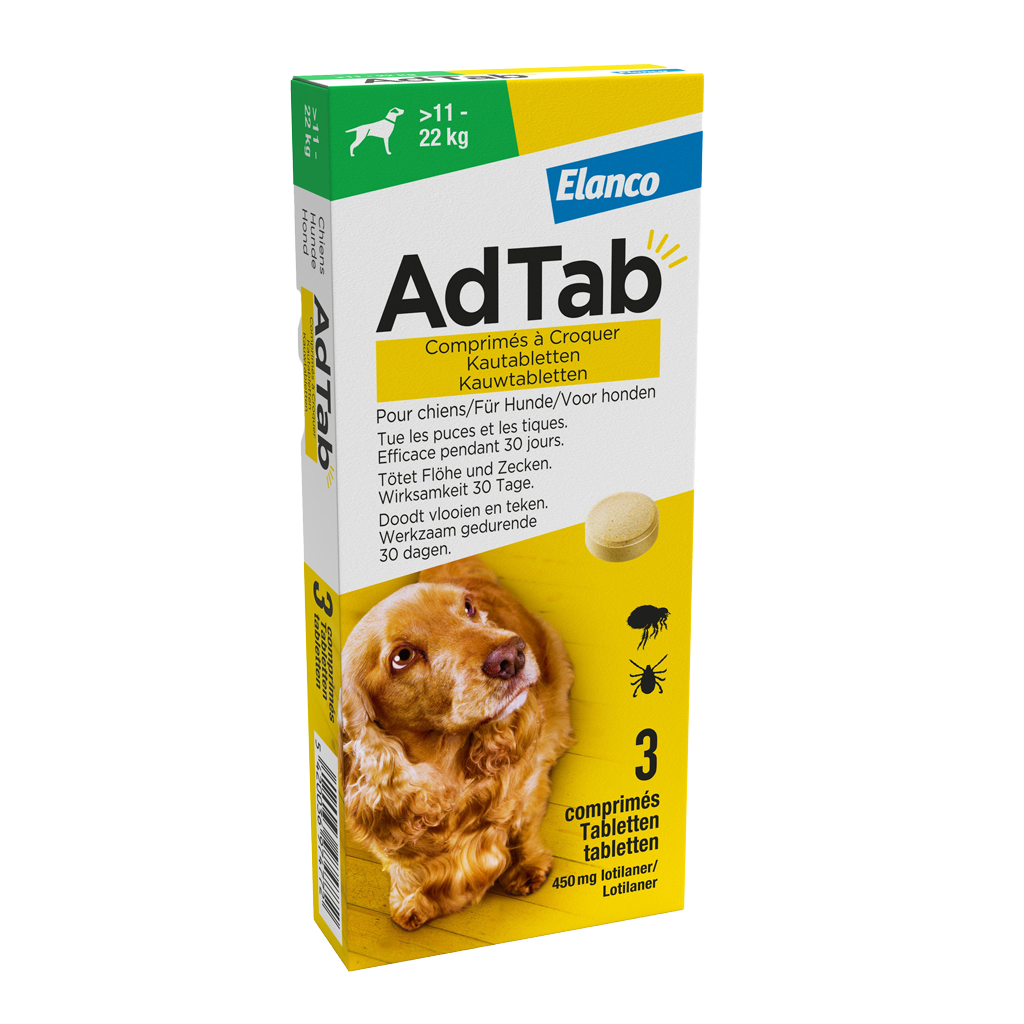 Elanco AdTab chewable tablets Dog