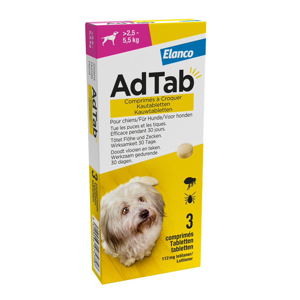 Elanco AdTab chewable tablets Dog