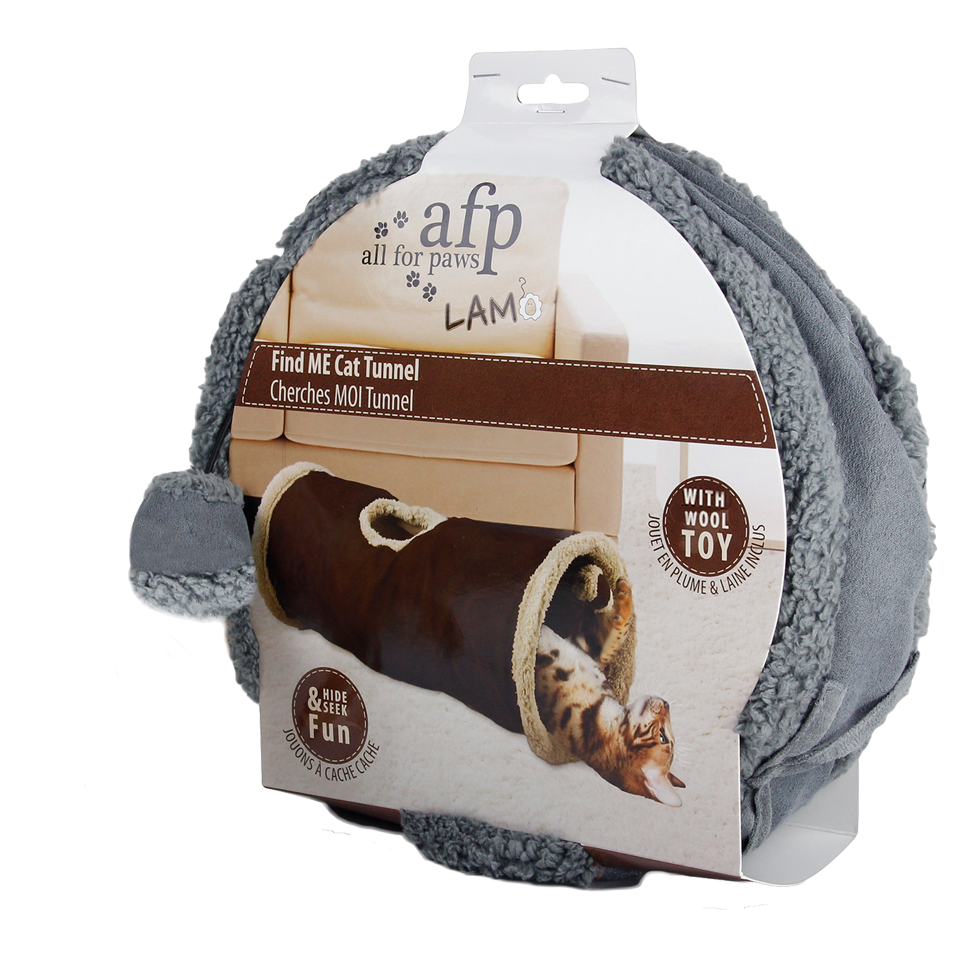 AFP Lambswool - Find Me Cat Tunnel