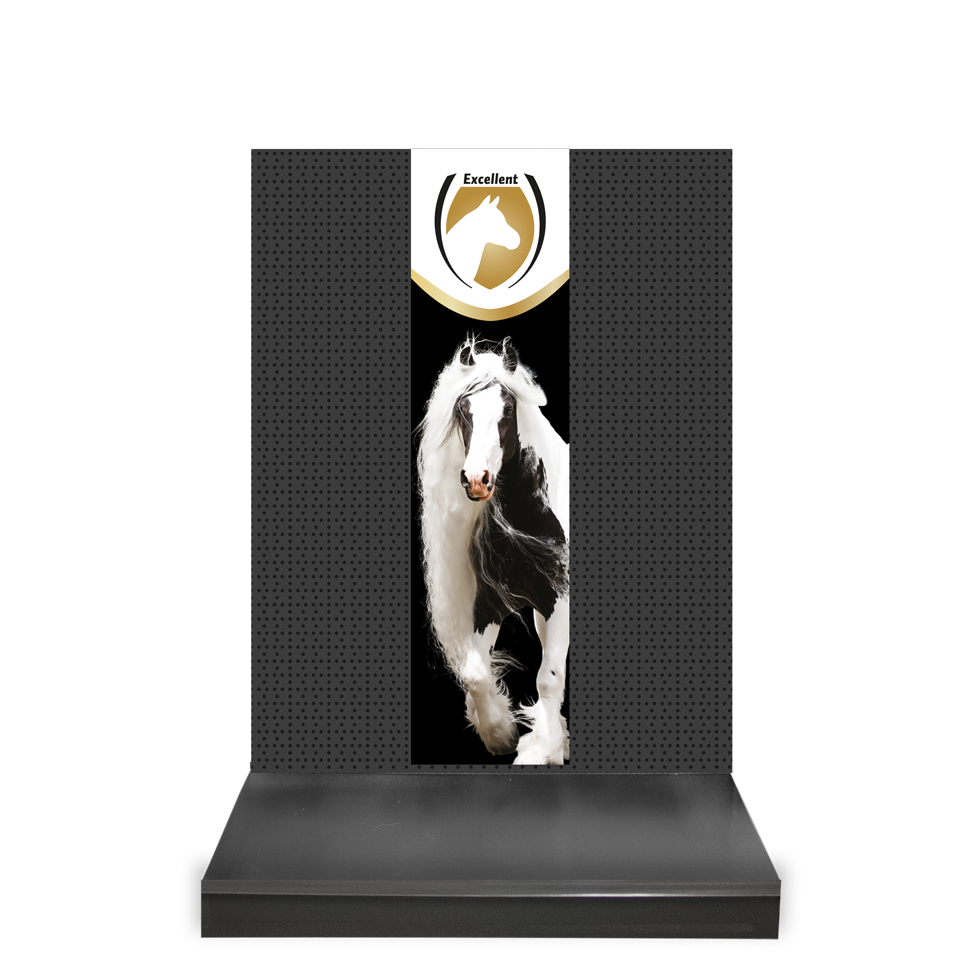 Banner Excellent Horse Gold