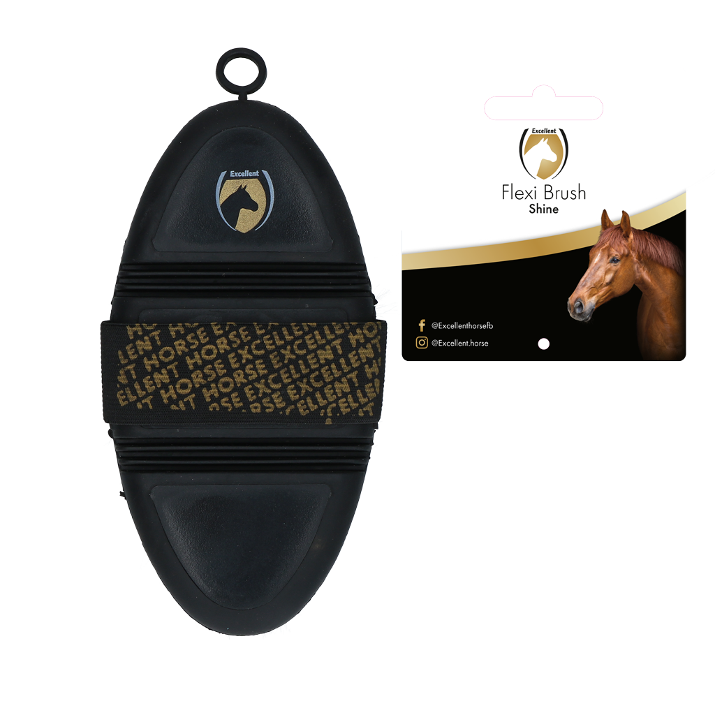 Excellent Horse Flexi Brush Shine