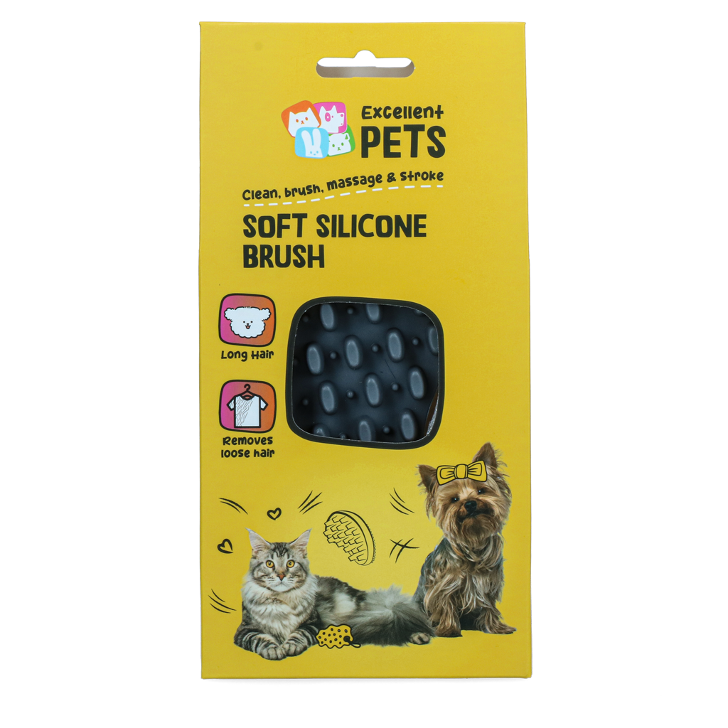Excellent Pets Soft Silicone Brush