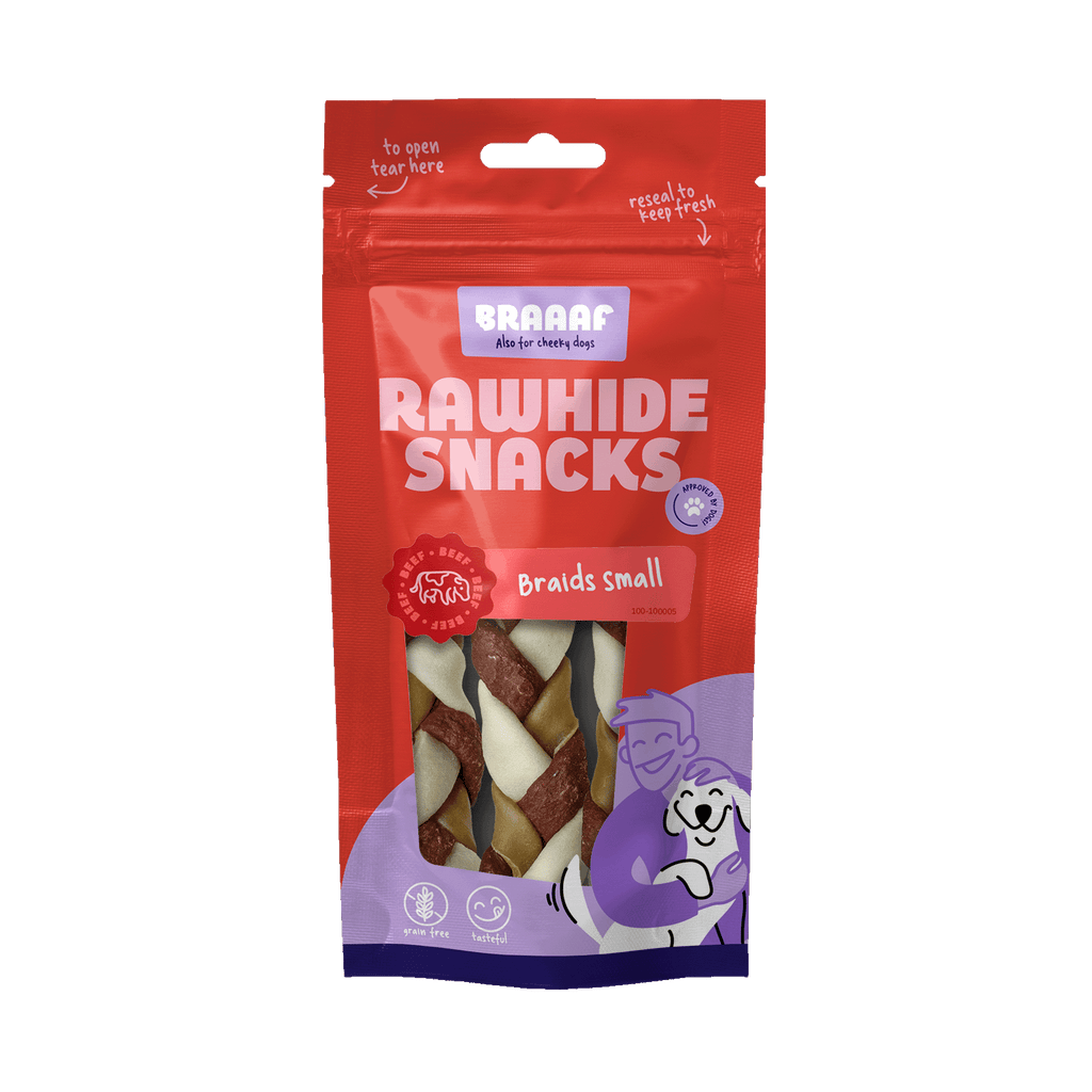Braaaf Twister Braids (3-pack) - 12 cm