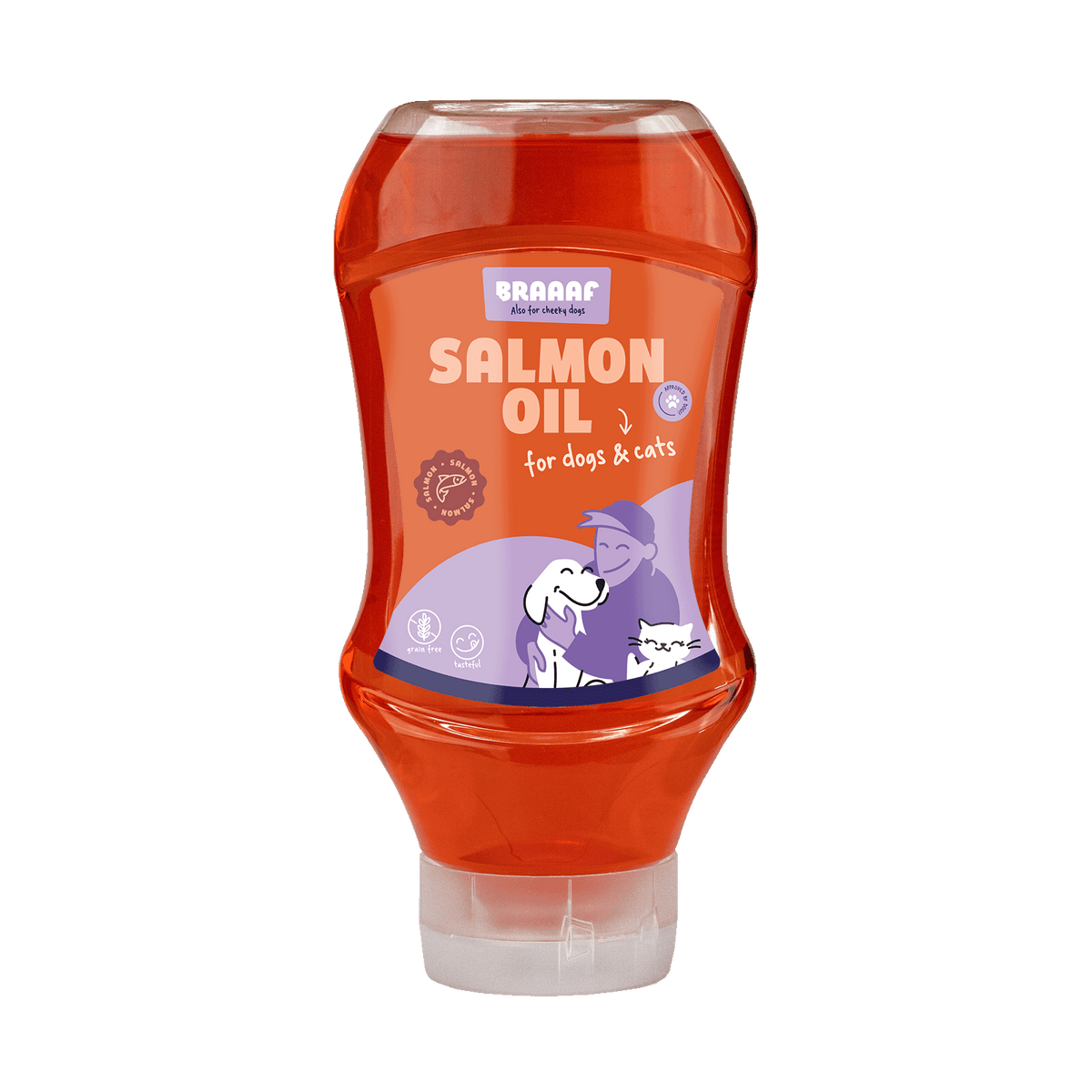 Braaaf Dog Food Sauce Lachsöl