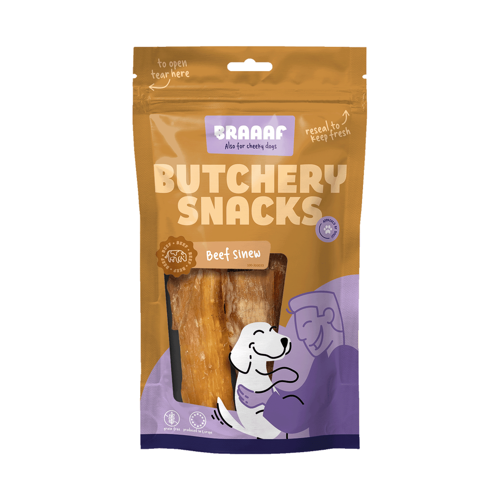 Braaaf Butchery Snacks Rindersehne 150 g