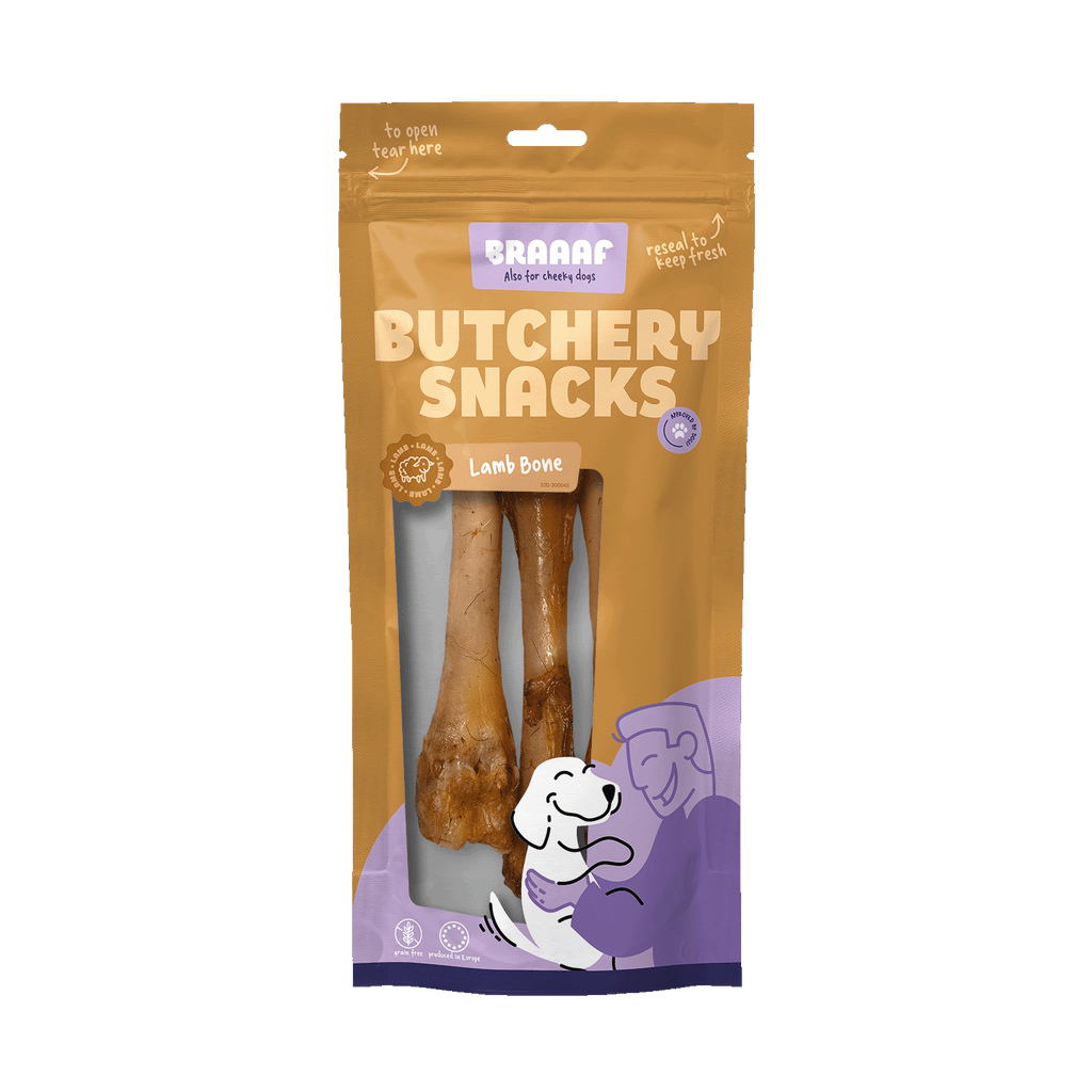 Braaaf Butchery Snacks Lamsbeen 3 stuks