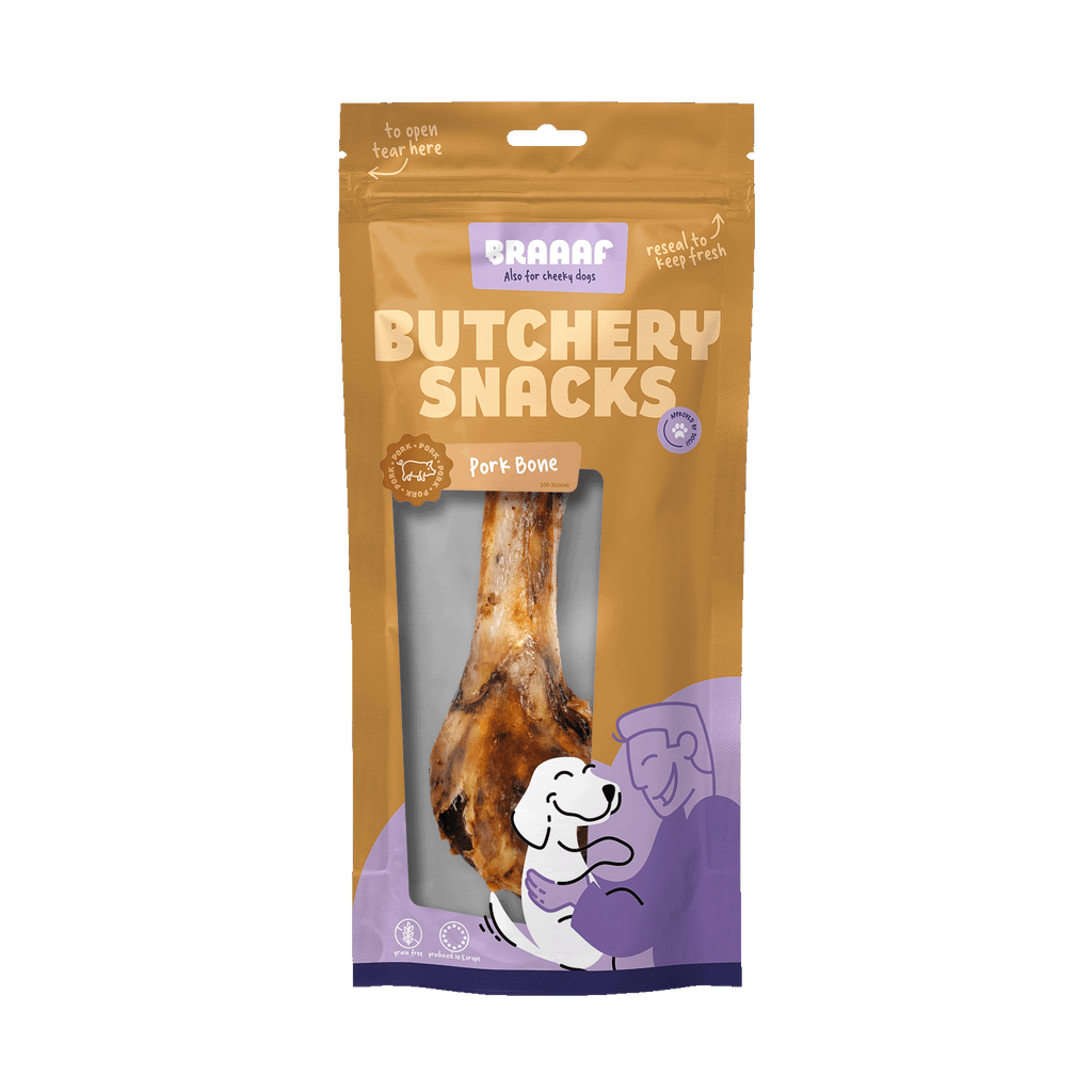 Braaaf Butchery Snacks Varkensbot 1 stuk