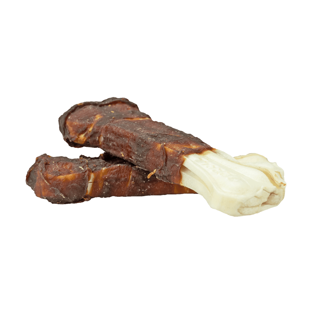 Braaaf Rawhide Pressed Bone Eend - 12,5 cm
