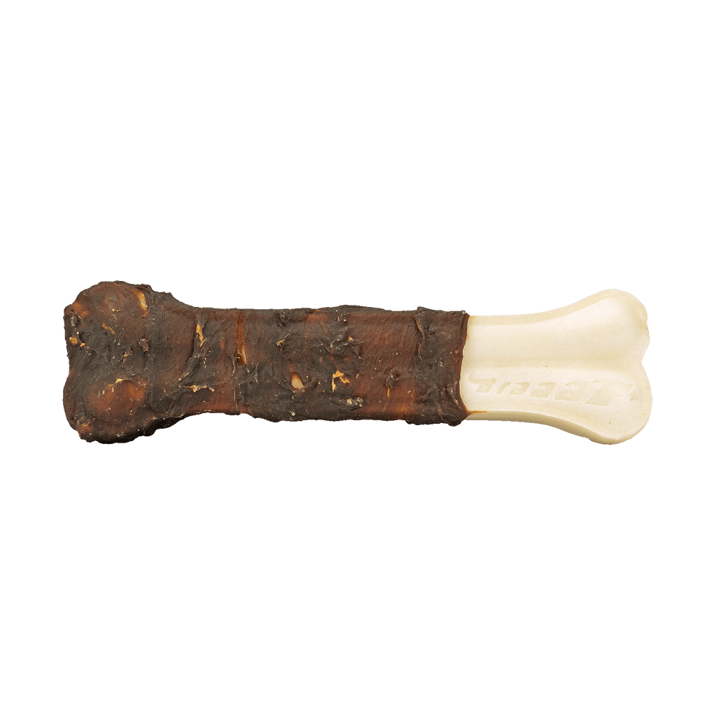 Braaaf Rawhide Pressed Bone Ente - 20 cm