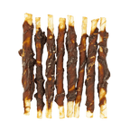Braaaf Rawhide Roll Sticks Eend - 8 st.
