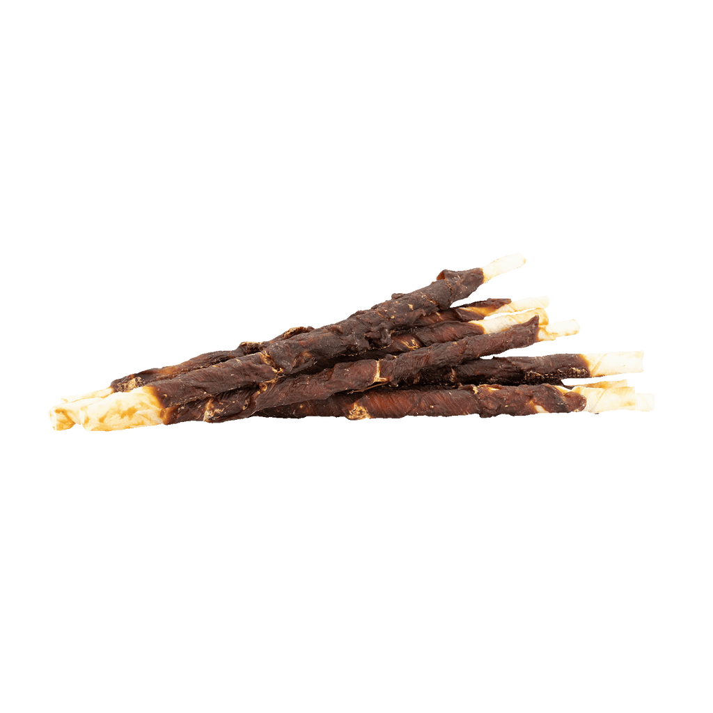 Braaaf Rawhide Twister Eend (8 st.) - 25 cm