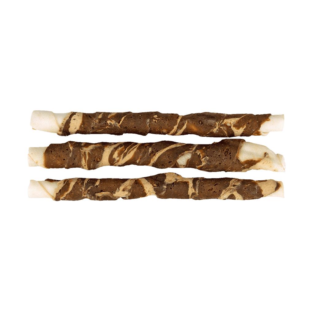Braaaf Rawhide Twister Lamb & Fish (3 pcs) - 21 cm