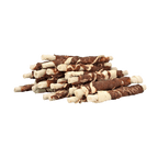 Braaaf Rawhide Roll Sticks Lam & Vis - 25 st.