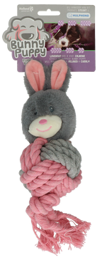 Bunny Puppy Ropey Ball