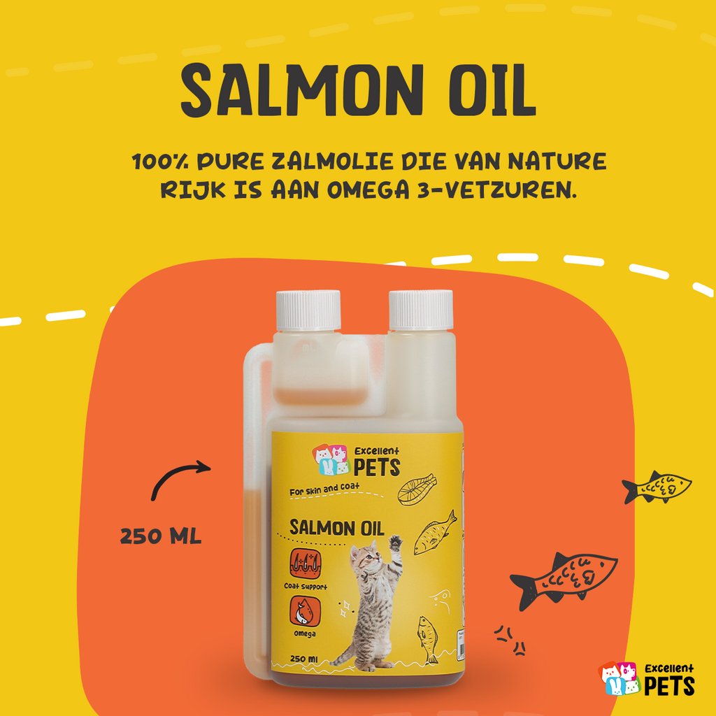 Excellent Pets Cat Salmon Oil – Hofman Animal Care