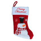 Kerstsokken Christmas Stocking Wooly Snowman
