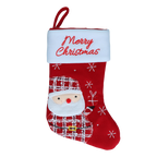 Kerstsokken Christmas Stocking Wooly Santa