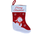 Kerstsokken Christmas Stocking Snowman
