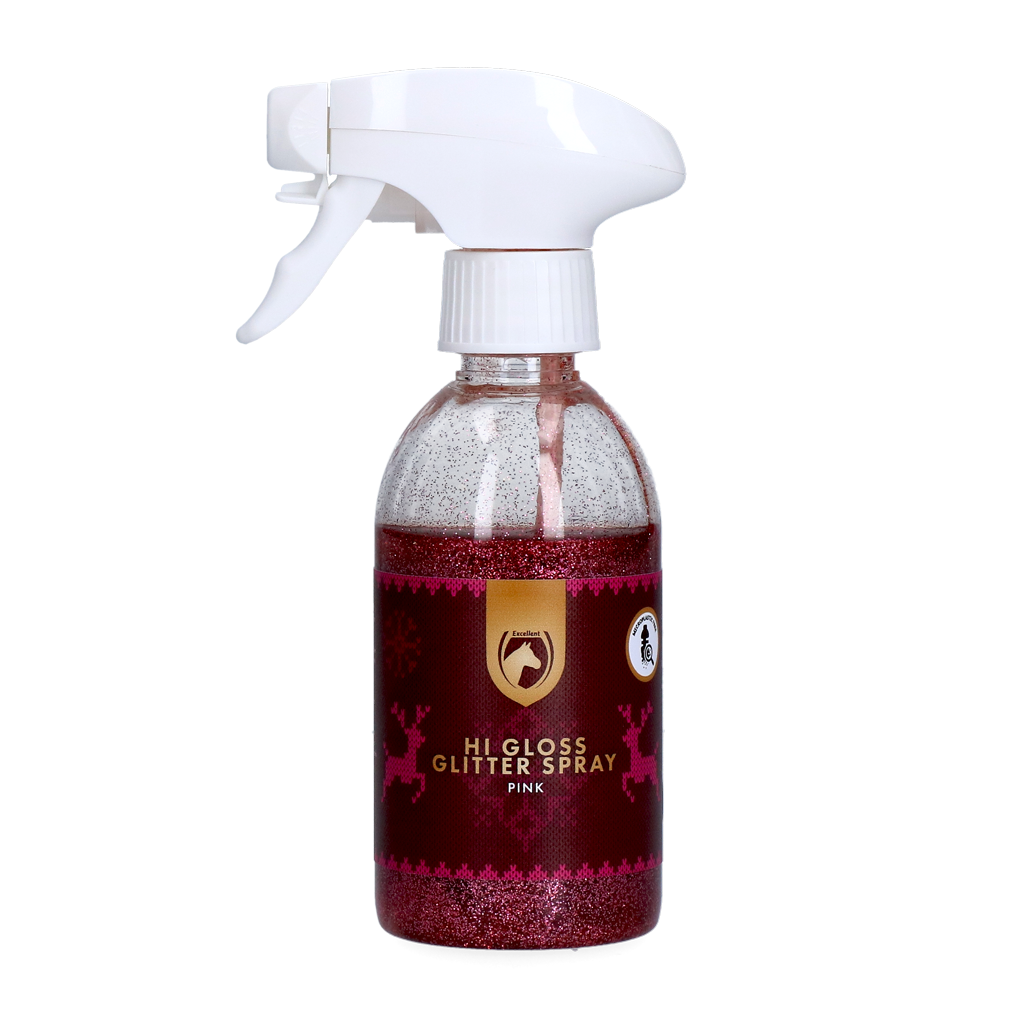 Excellent Horse Christmas Hi Gloss Glitter Spray