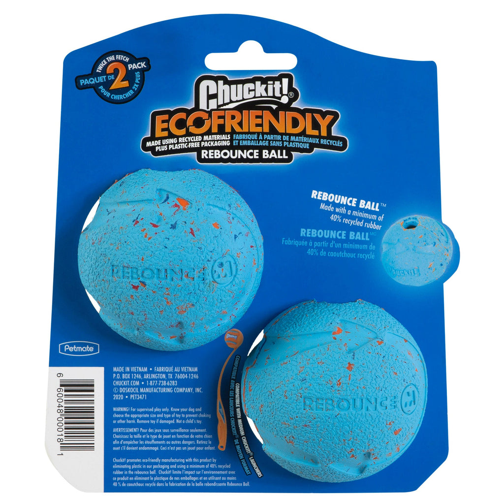 Chuckit! Rebounce Fetch Ball M (2-pack)