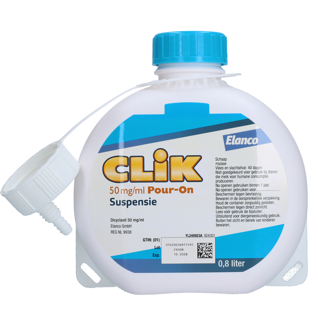 Clik 5% Pour-On REG NL URA