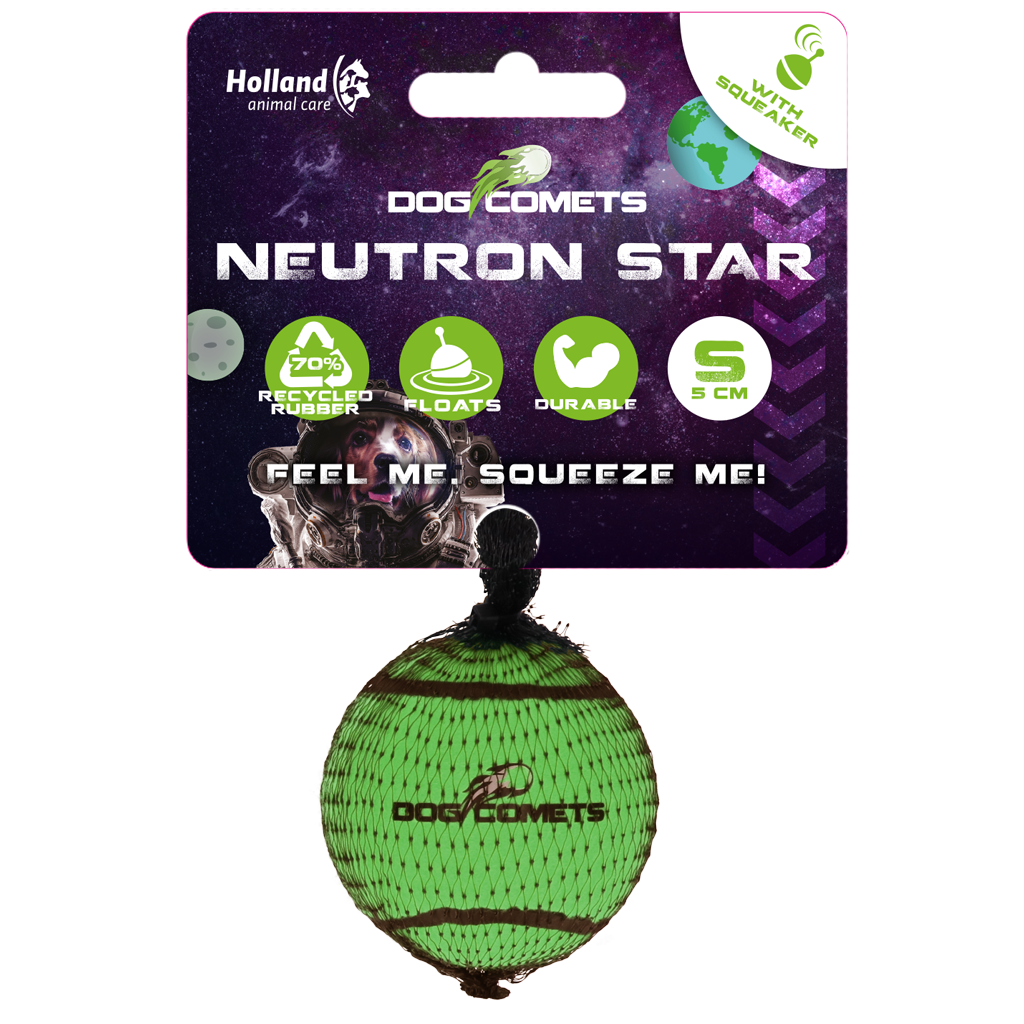 Dog Comets Neutron Star Tennisball Mit Quietscher