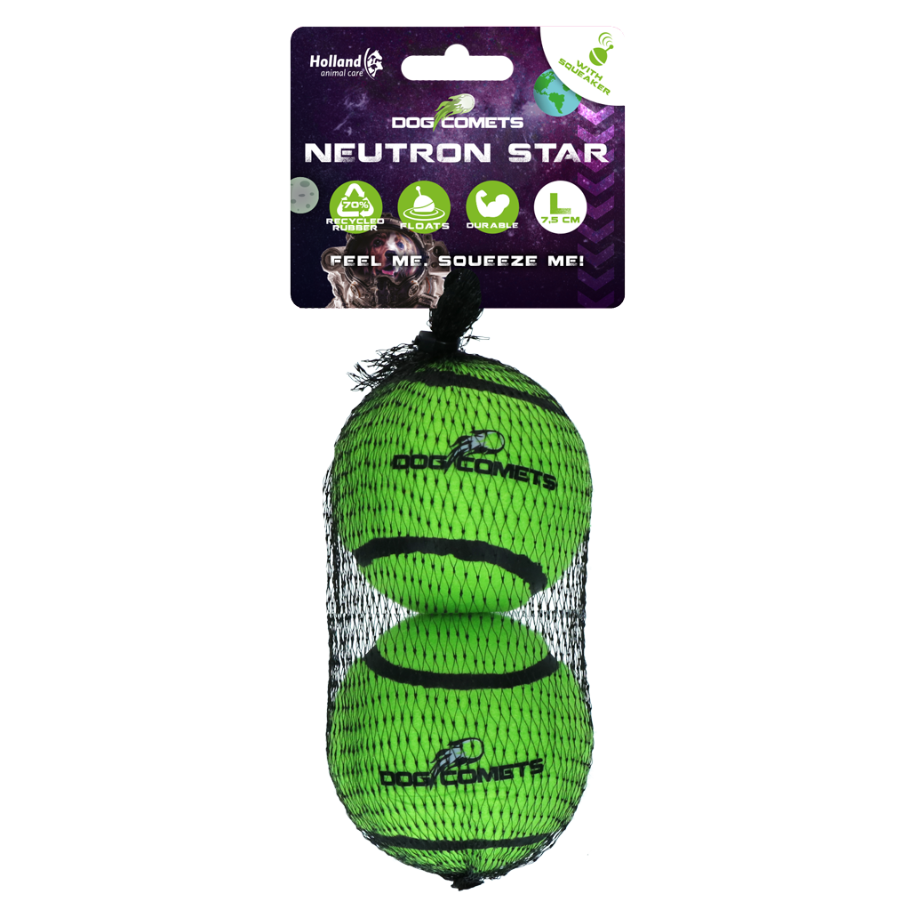 Dog Comets Neutron Star Tennisball Mit Quietscher