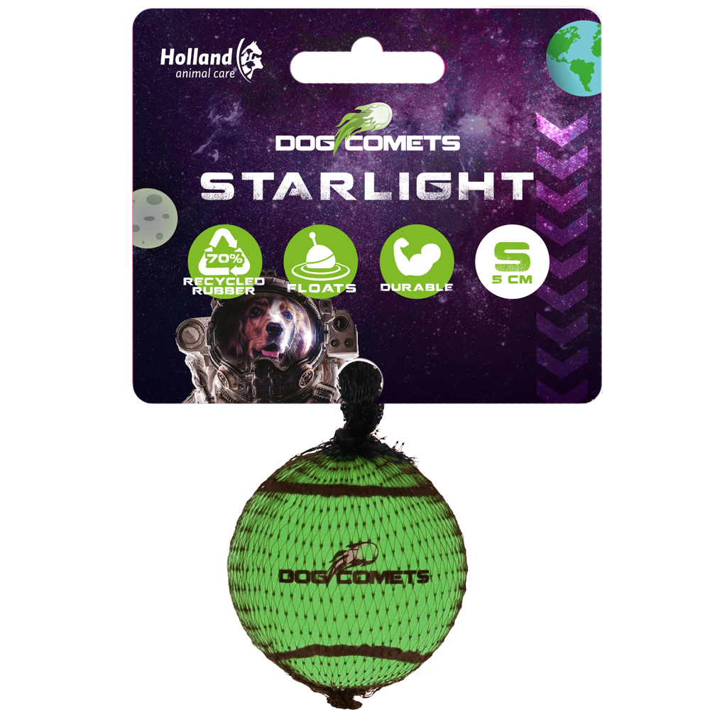 Dog Comets Tennisbal Starlight