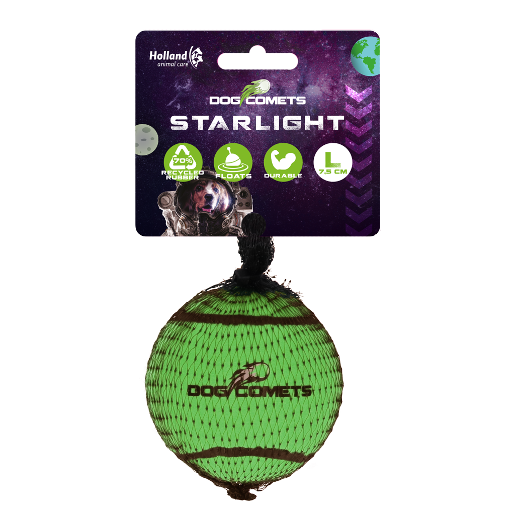 Dog Comets Tennisbal Starlight