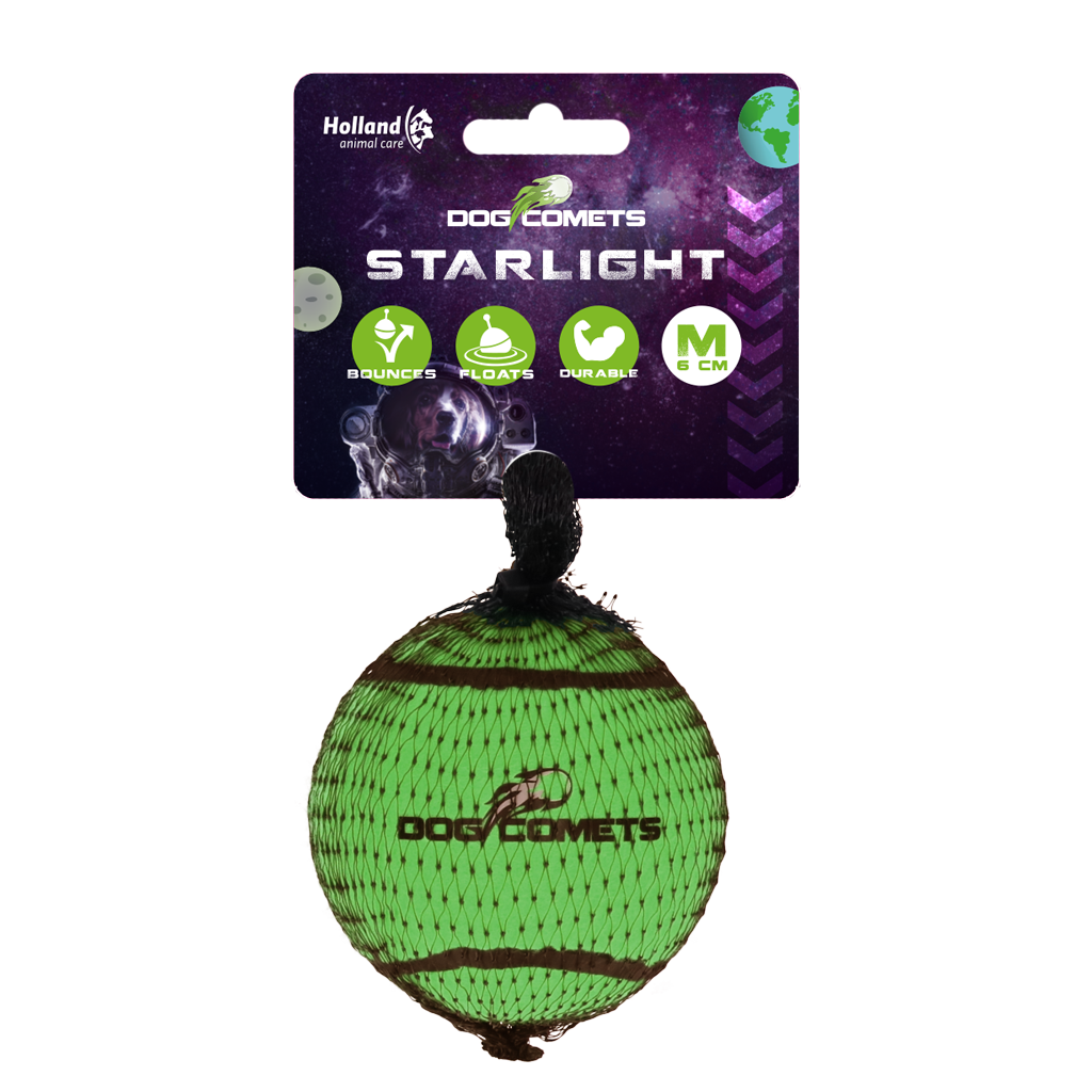 Dog Comets Tennisbal Starlight