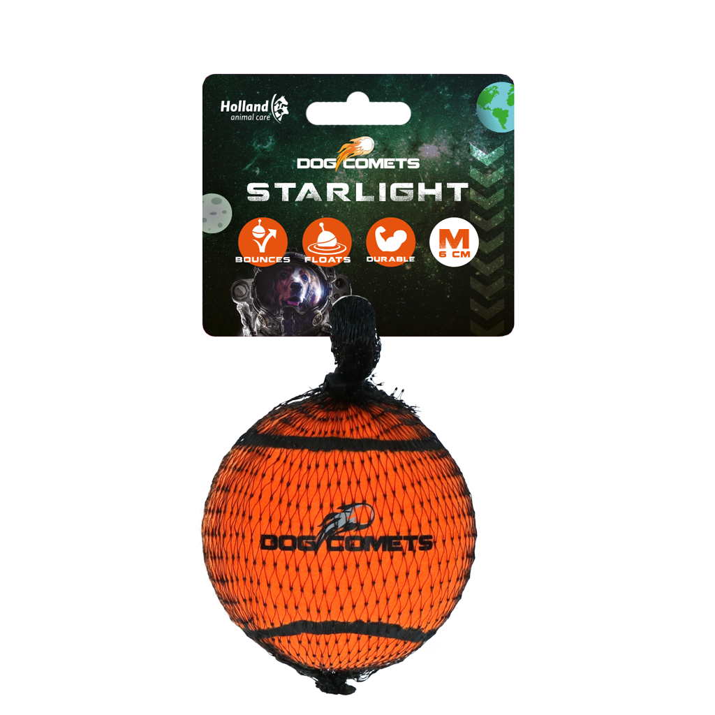 Dog Comets Tennisbal Starlight
