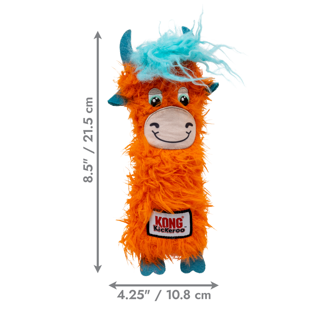 KONG Kickeroo Highland Cow Sortiert