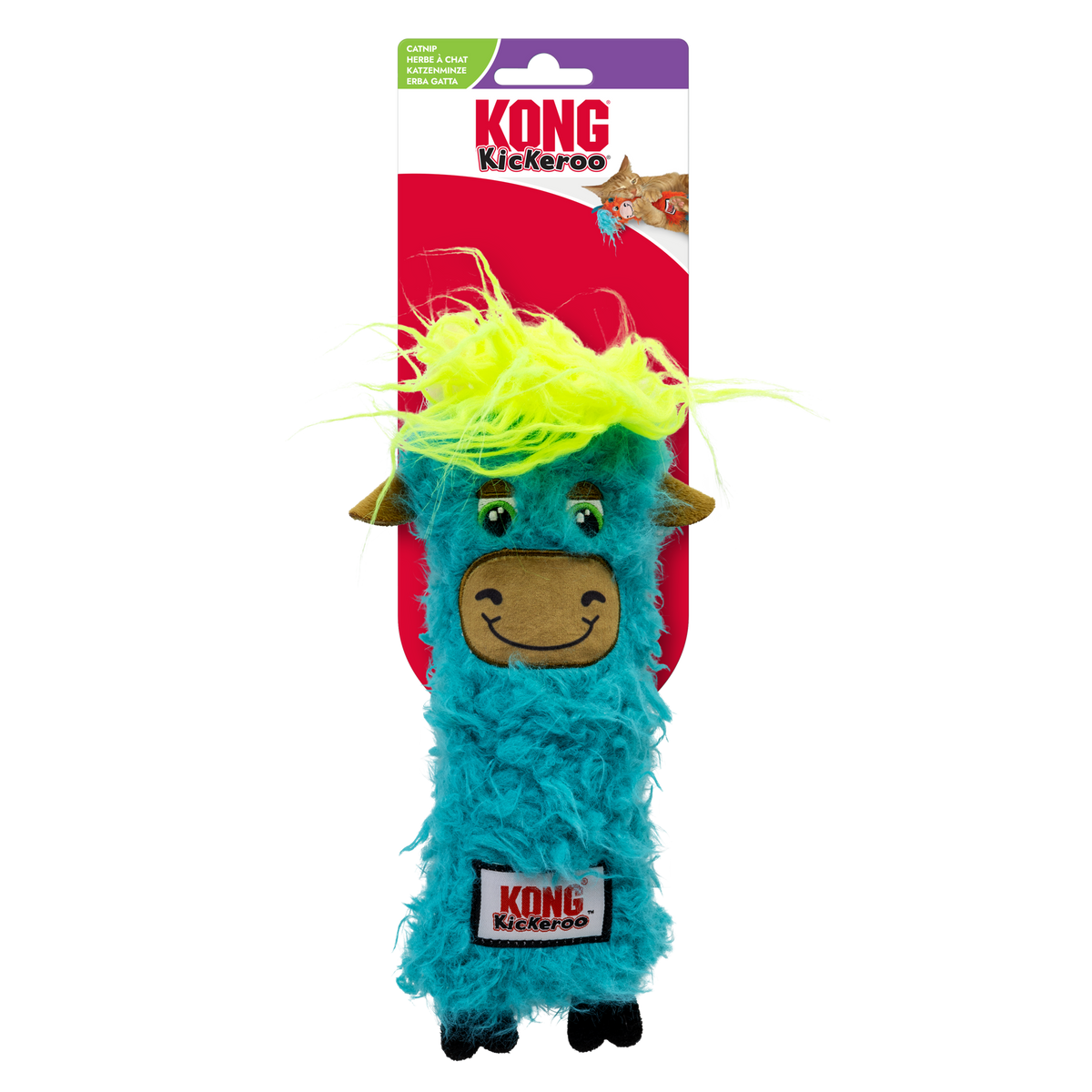KONG Kickeroo Highland Cow Assorti