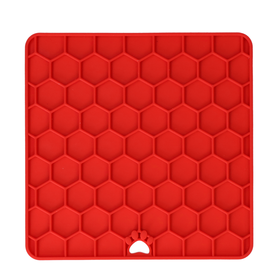 Eat Slow Live Longer Lick Mat Honeycomb