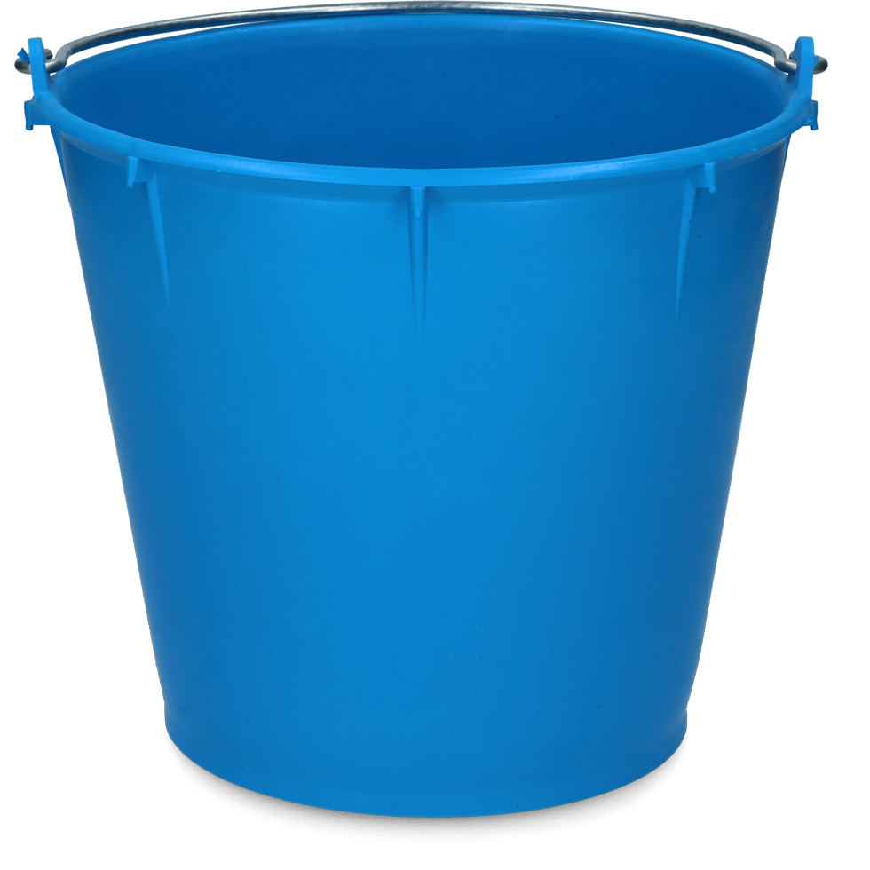 Eimer 7 l mit Griff Blau