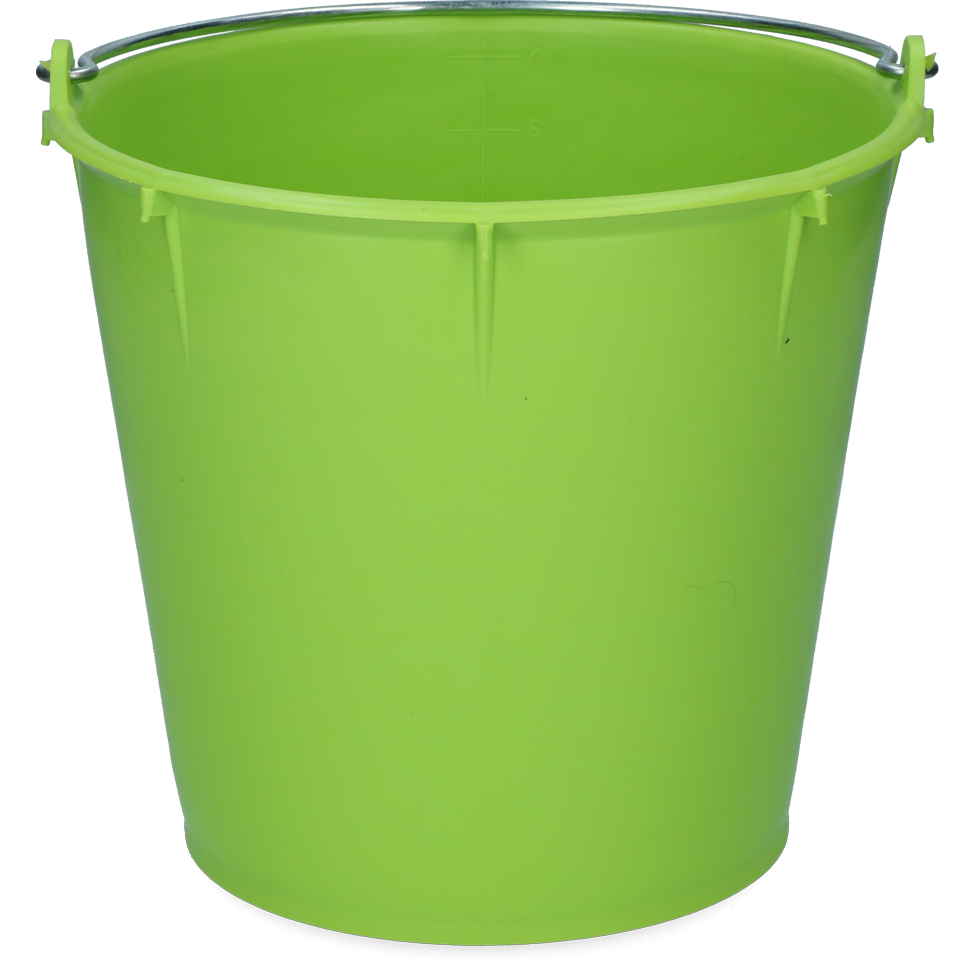 Eimer 7 l mit Griff Limette