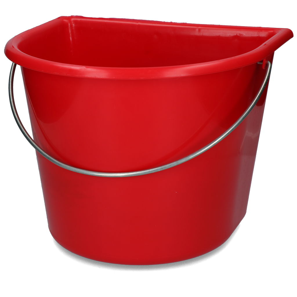 Eimer mit flacher Seite 15 l