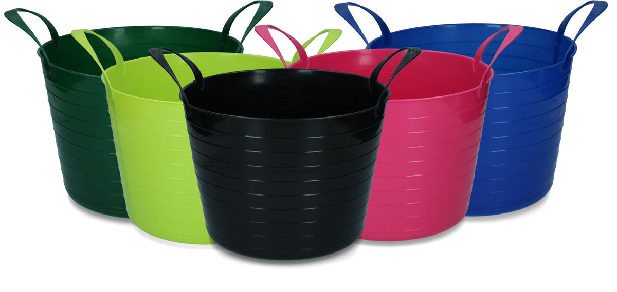 Eimer V-Trug Flexi Blau 14 l