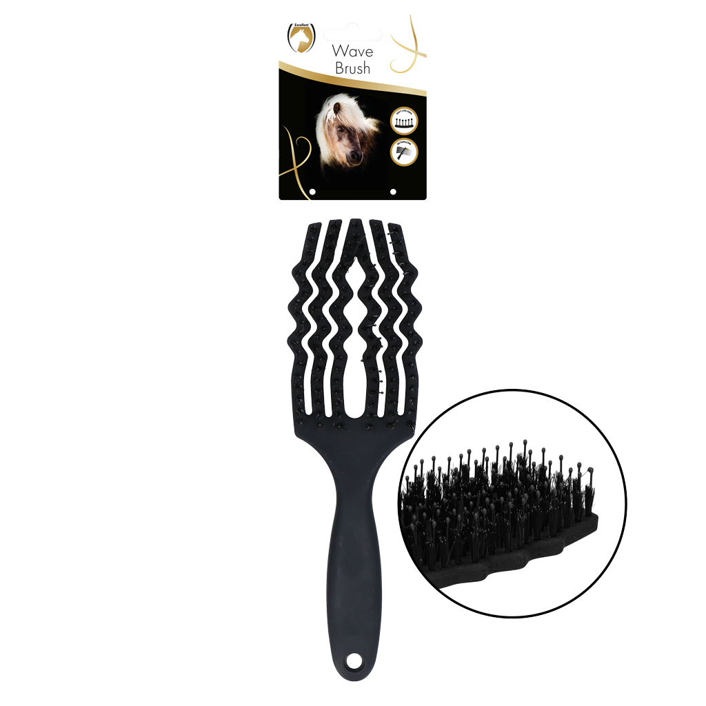 Excellent Horse Wave Brush