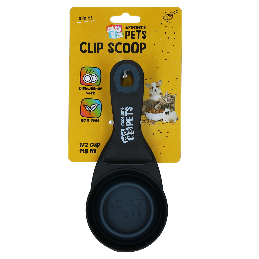 Excellent Pets Voerschep met Sluitclip