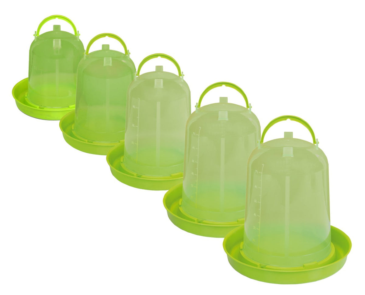 Gaun Poultry Drinker Lime Green