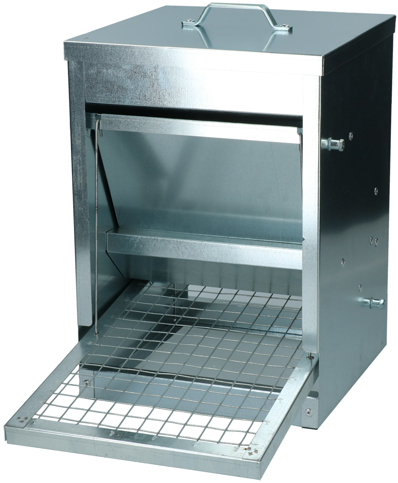 Gaun Geflügel Futterstation Galvanisierte Metall 5 kg