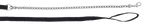 Geleidelijn met ketting zwart 250cm