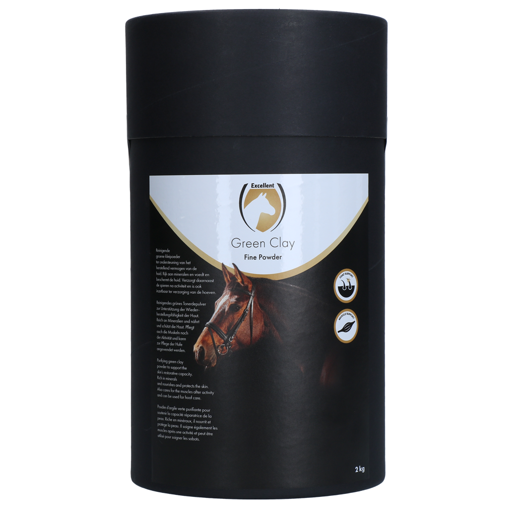 Excellent Horse Green Clay Fine Powder
