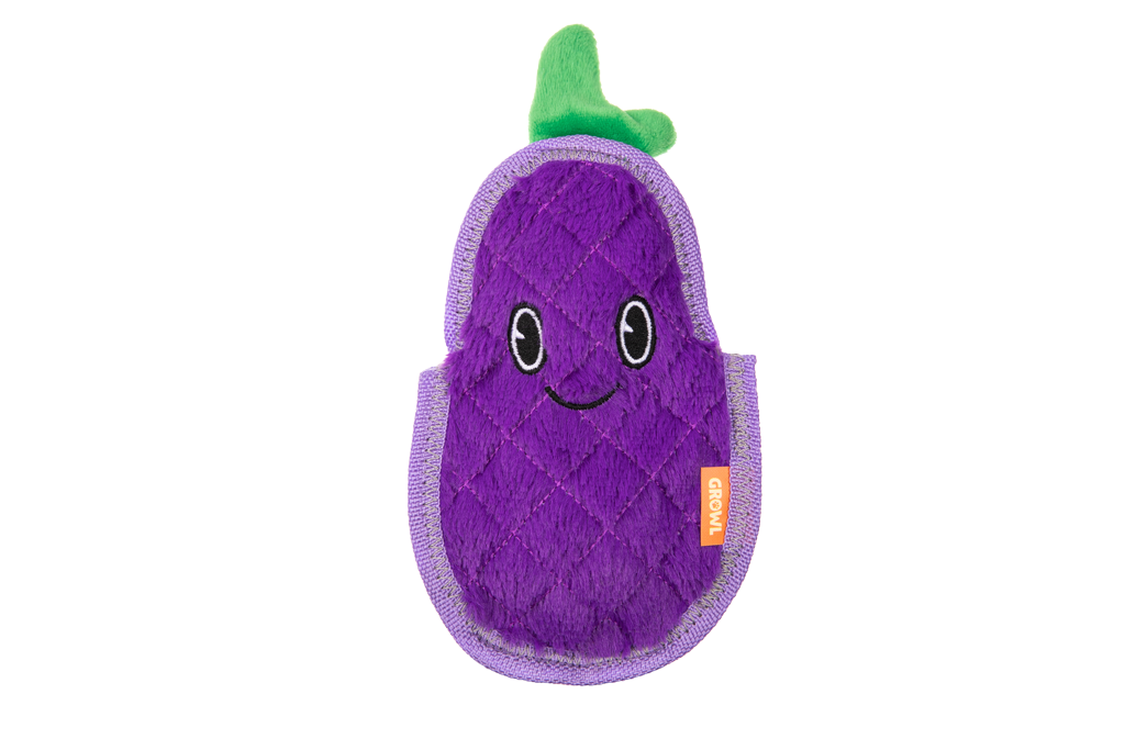 Growl Flip Floppz Eddie de Aubergine Standaard
