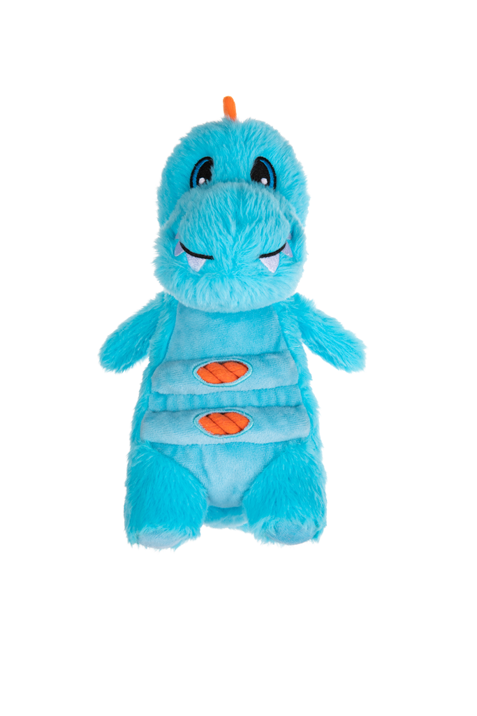 Growl Stomperz Terry de Tyranosaurus-Rex Blauw