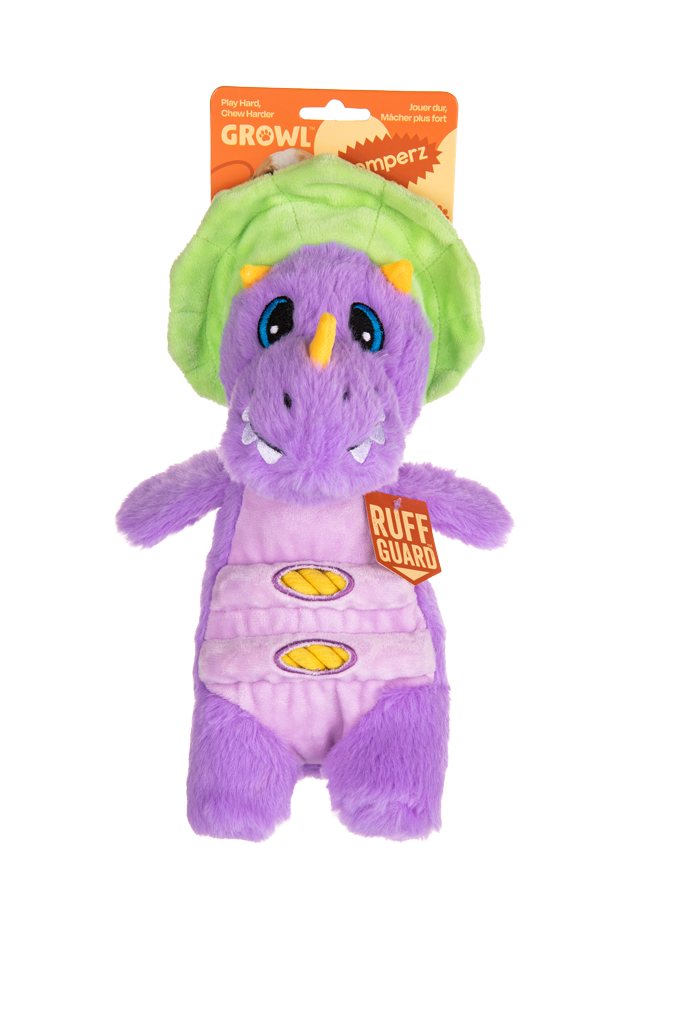 Growl Stomperz Benny de Brachiosaurus Paars